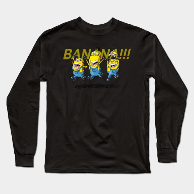 BANANA!!!! Long Sleeve T-Shirt by Signalsgirl2112